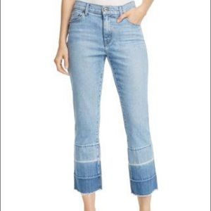PISTOLA DENIM Released Hem Baby Bootcut Jeans in Stayin' Alive